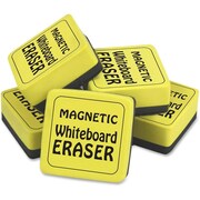 THE PENCIL GRIP WB Eraser, Magnetic, 2"Wx1/2"Lx2"H, 24/PK, YW PK TPG3552